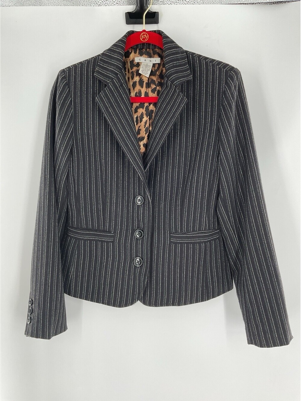 Cabi Women’s Size 6 Pinstriped Blazer 129